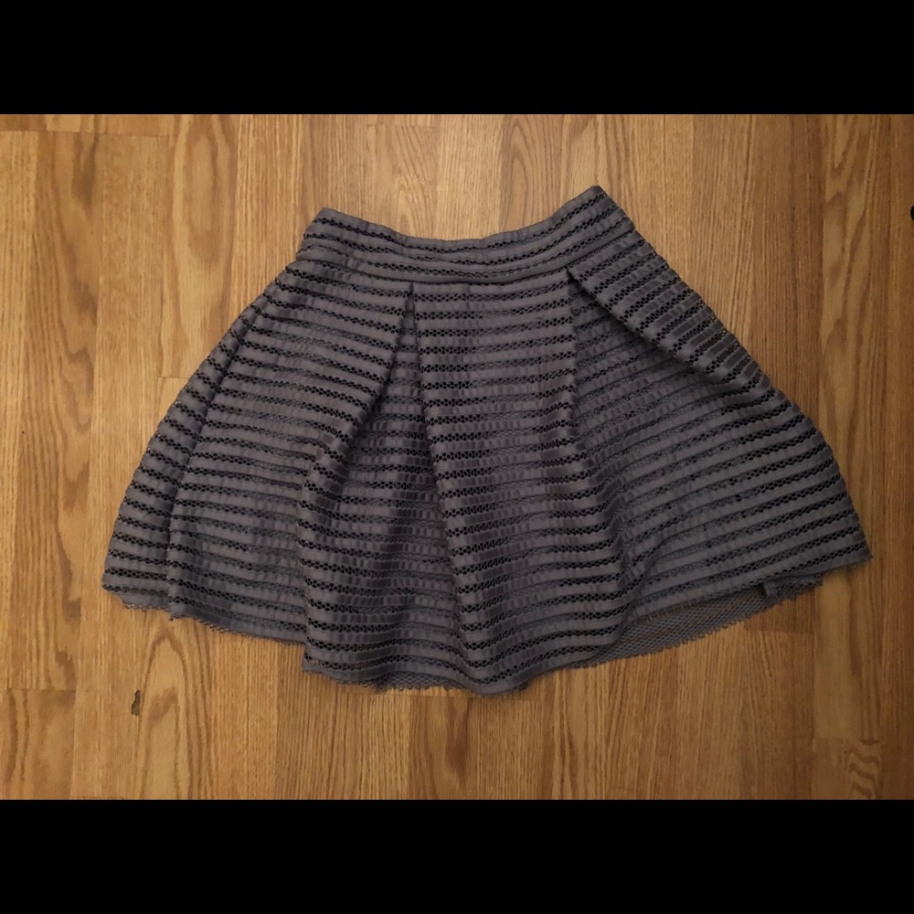 Gray skirt